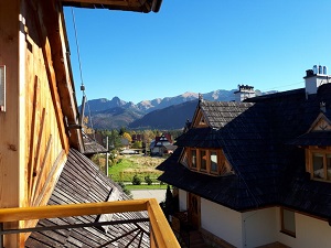 pod smerkiem apartments Закопане Костелиско горы Татры 02